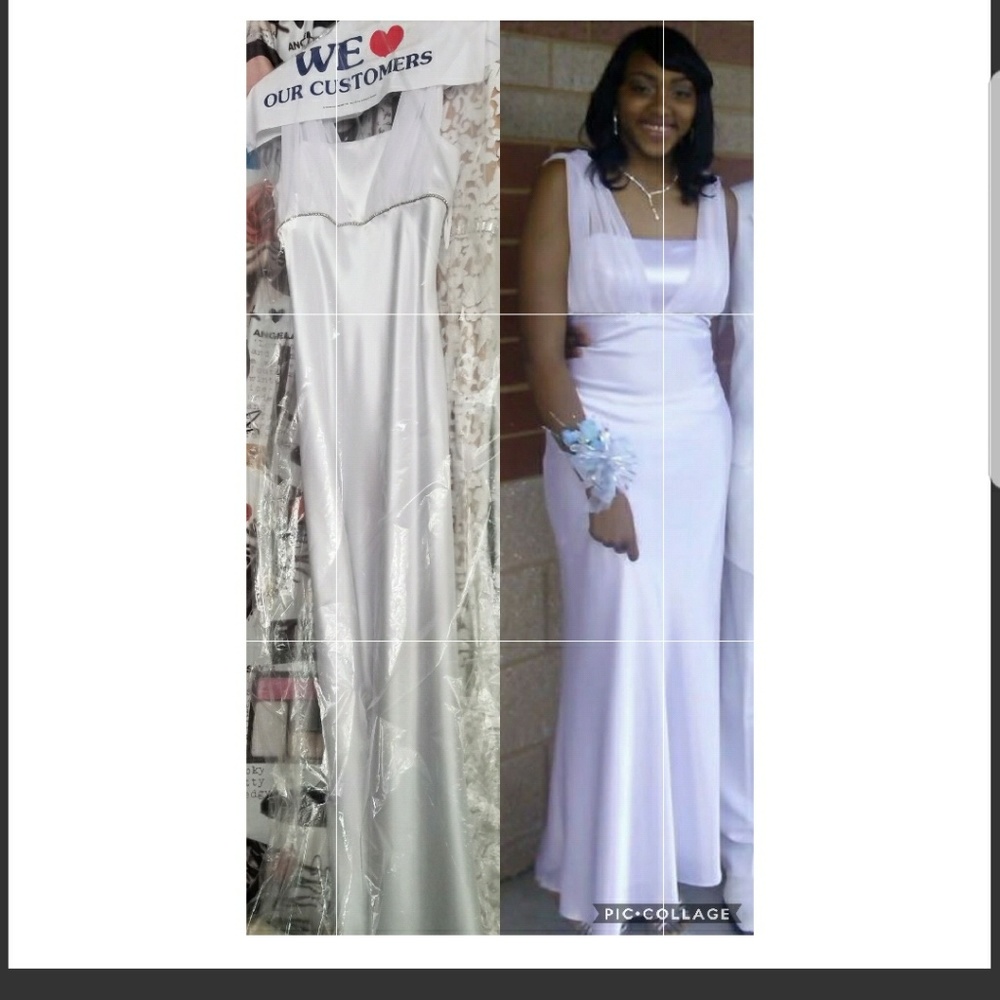 White gown